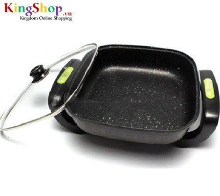 Chảo điện đa năng vân đa hoa cương Magic One MG-42 - Công suất 1600W - Hàng chính hãng