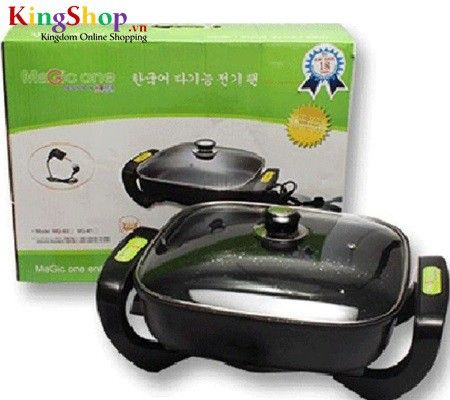 Chảo điện đa năng vân đa hoa cương Magic One MG-42 - Công suất 1600W - Hàng chính hãng