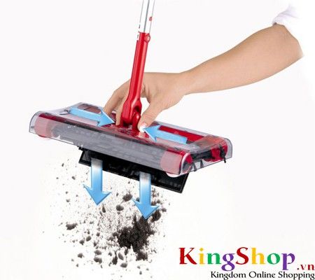 Chổi điện không dây Cordless Swivel Sweeper G6 - Hàng chính hãng