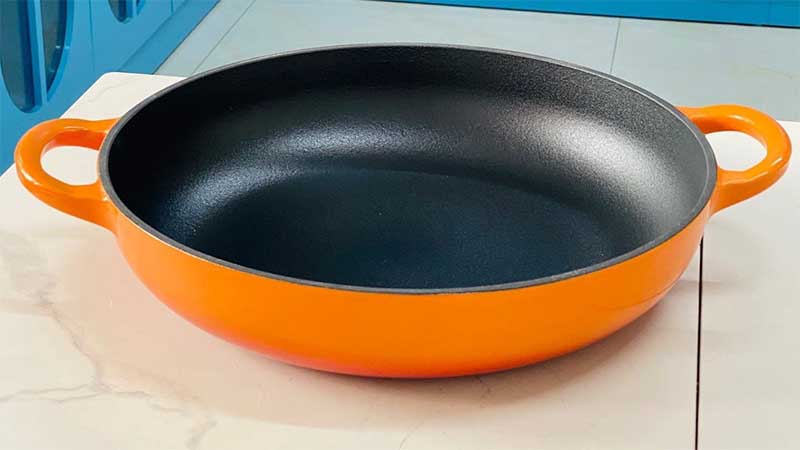Chảo gang đúc tráng men Arber CG30MD/MC - Hàng chính hãng