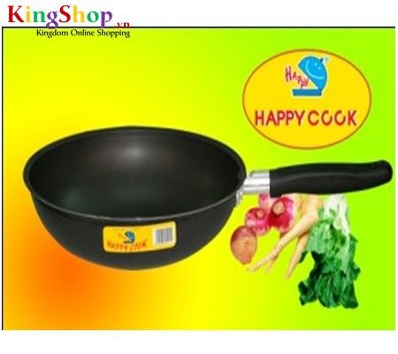 Chảo không dính sâu Happy Cook NWF24 - Đường kính 24cm - Hàng chính hãng