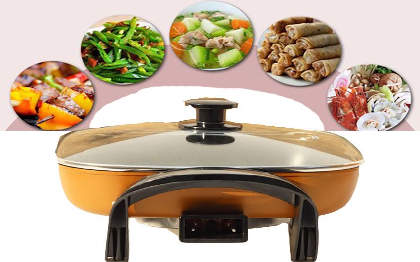 Chảo lẩu điện Fujika FJ-838 - Hàng chính hãng