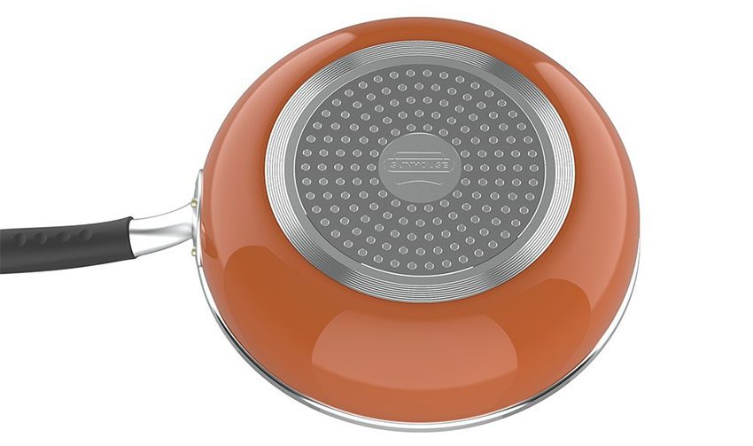 Chảo sâu đáy từ vung kính Sunhouse SHG1228MOB - Hàng chính hãng