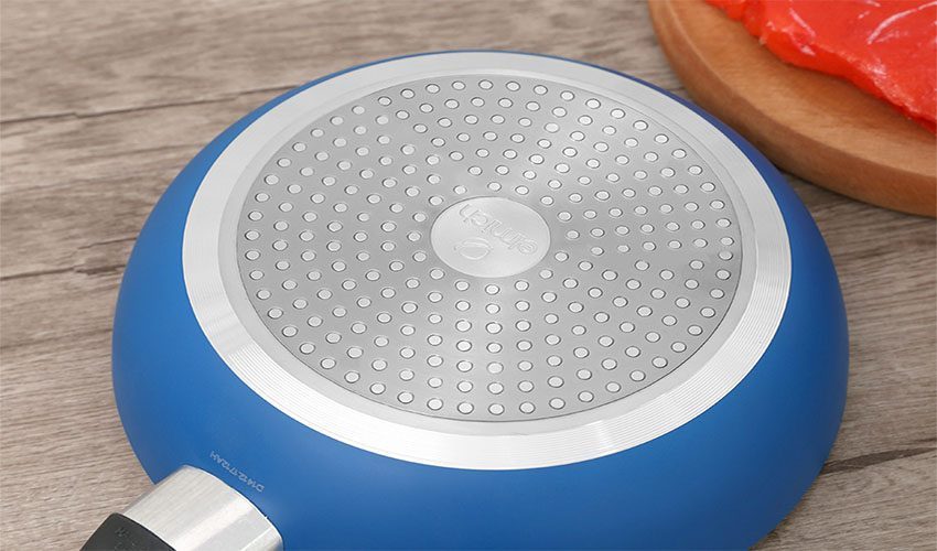 Chảo chống dính vân đá đáy từ 28cm Elmich Coloseum Y1 EL-3721 - Hàng chính hãng
