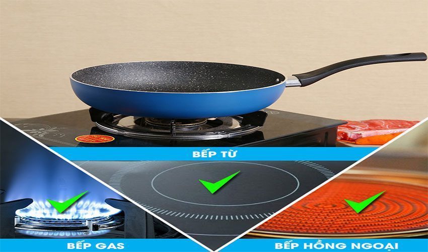 Chảo vân đá đáy từ Elmich Coloseum Y1 EL-3720 - Hàng chính hãng