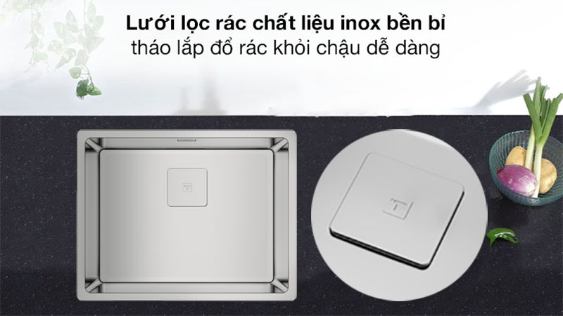 Chậu rửa Inox Teka FLEXLINEA RS15 50.40 - Hàng chính hãng