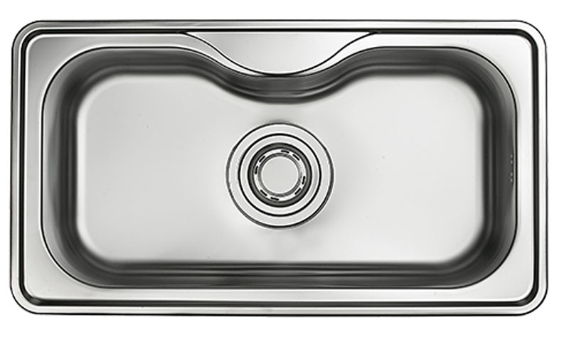 Chậu rửa bát 1 hố Hàn Quốc Lizens HS 870  - Hàng chính hãng