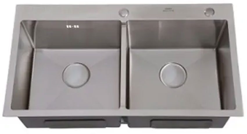 Chậu rửa bát hai hố Canzy CZ 8245KB - Hàng chính hãng