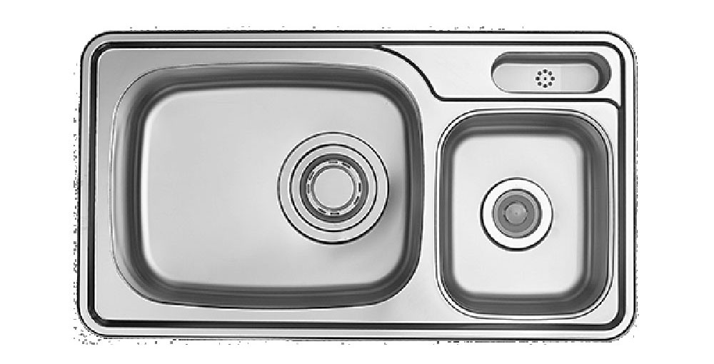 Chậu rửa chén 2 hộc LISDP 870 - Hàng chính hãng