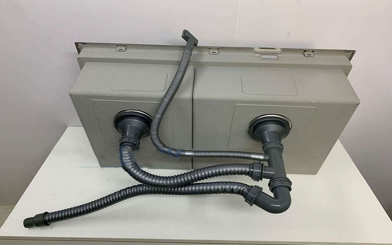 Chậu rửa chén inox 2 ngăn Hafele HS21-SSN2S90 567.94.030 - Hàng chính hãng