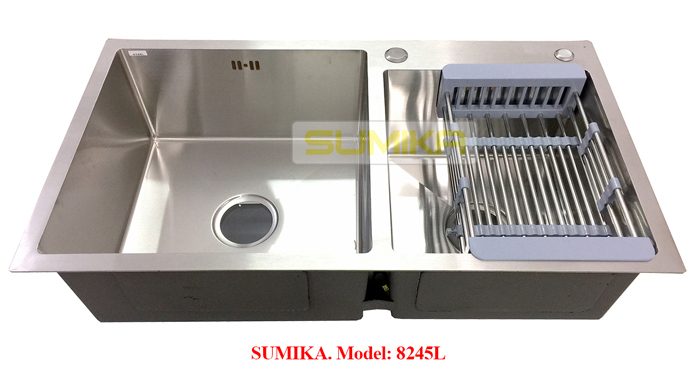 Chậu rửa inox Sumika 8245L - Hàng chính hãng