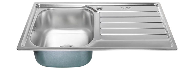 Chậu rửa inox đơn 1 cánh Rossi Elegant RE-311 - Hàng chính hãng