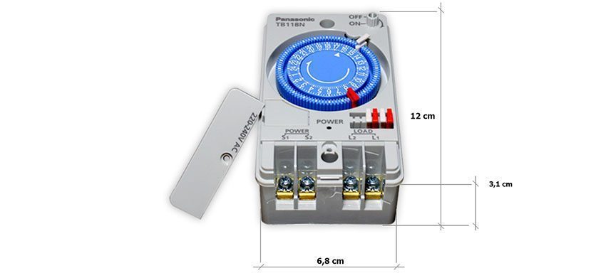 Công tắc đồng hồ Panasonic TB118N - Hàng chính hãng