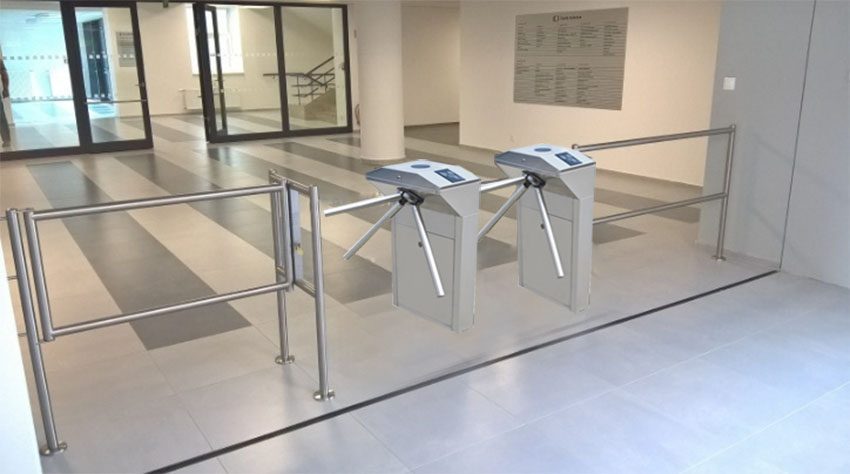 Cổng xoay ba càng bán tự động ZKTeco TS1022 - Hàng chính hãng