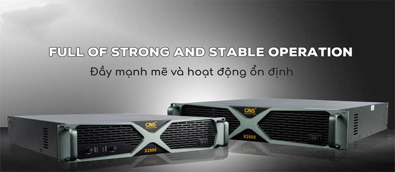 Cục đẩy công suất CAVS X2800 - Hàng chính hãng