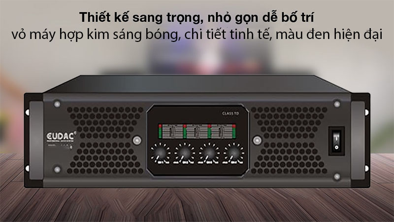 Cục đẩy công suất Eudac AH-4120 - Hàng chính hãng