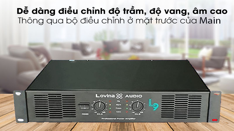 Cục đẩy công suất Lovina L9 - Hàng chính hãng