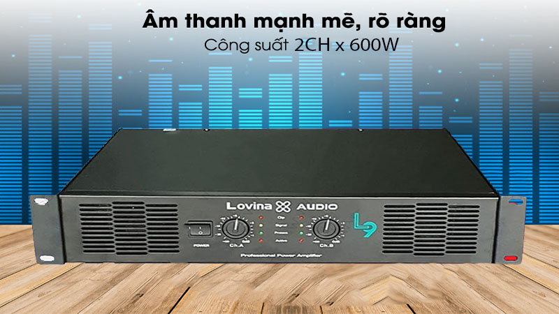 Cục đẩy công suất Lovina L9 - Hàng chính hãng