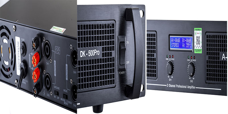 Cục đẩy công suất VinaKTV AM DK500-Pro - Hàng chính hãng