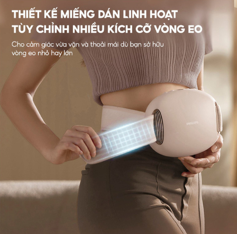 Đai massage bụng Philips PPM4371 - Hàng chính hãng