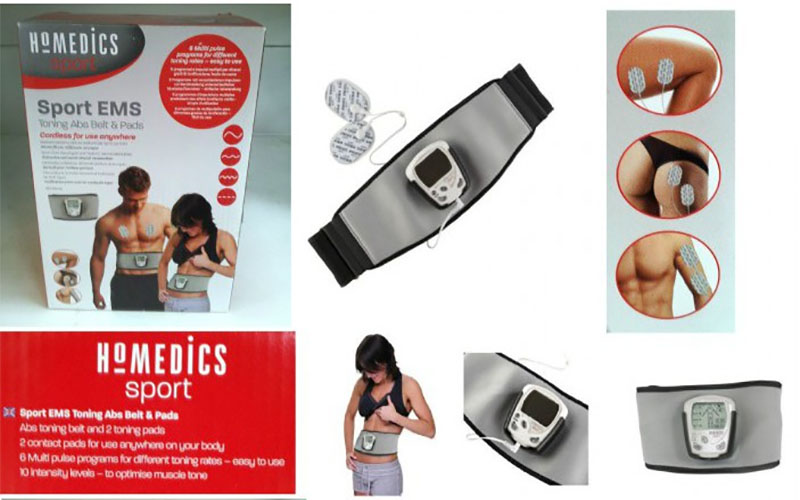 Đai massage giảm mỡ bụng HoMedics HST-200-EU - Hàng chính hãng