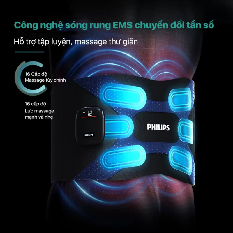 Máy massage lưng Philips PPM4331 - Hàng chính hãng