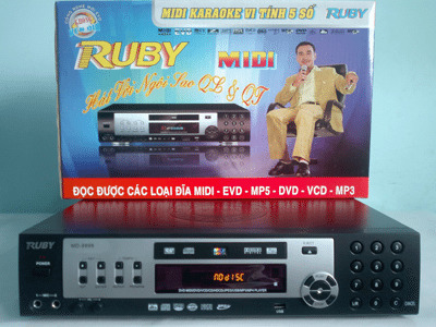 Đầu Karaoke 5 số Ruby MD 9999 - Hàng chính hãng
