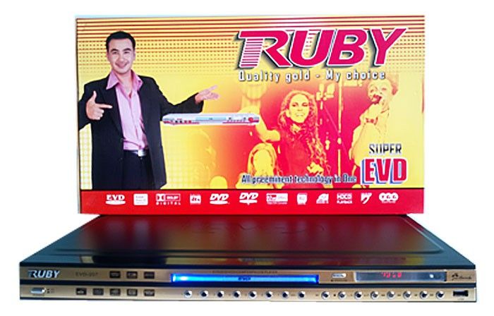 Đầu đĩa Ruby Super EVD 207 - Hàng chính hãng