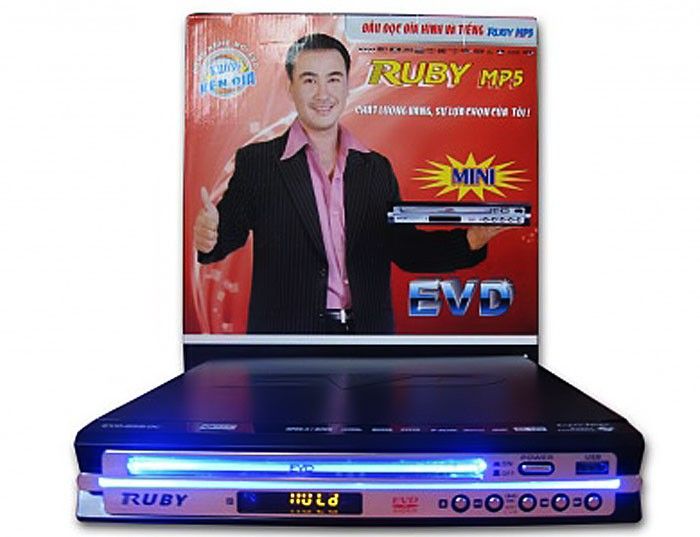 Đầu đĩa Ruby EVD 858DC - Hàng chính hãng