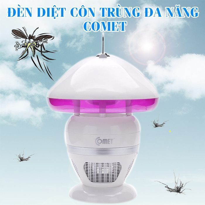 Đèn bắt muỗi đa năng Comet CM038 - Hàng chính hãng
