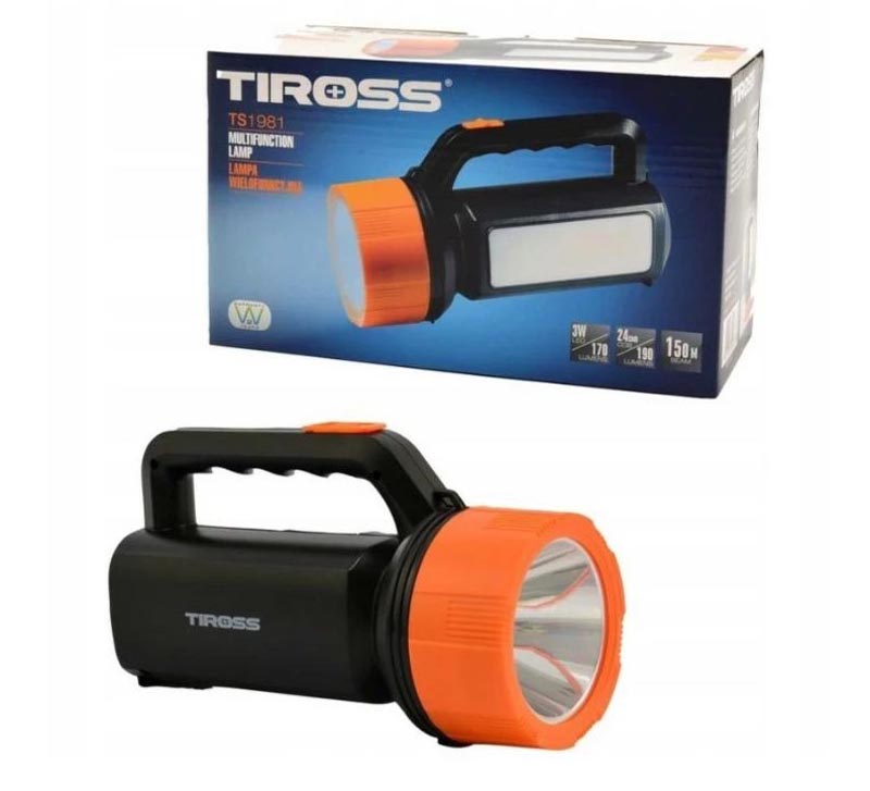 Đèn pin sạc điện Tiross TS1981 - Hàng chính hãng