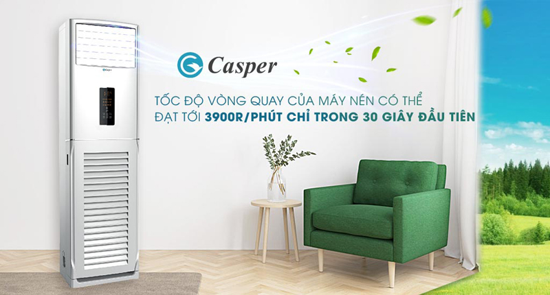 Điều hòa tủ đứng 1 chiều Casper FC-48TL22 - Hàng chính hãng