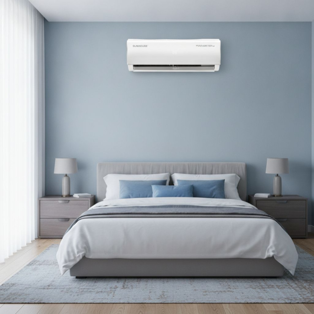 Điều hòa không khí một chiều Inverter 9000BTU Sunhouse SHR-AW09IC610 - Hàng chính hãng