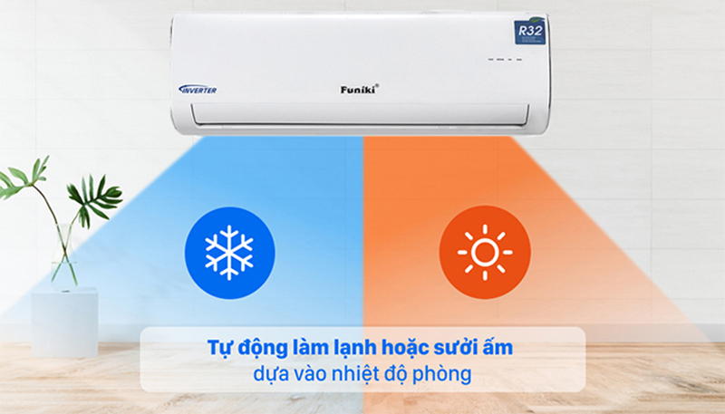 Điều hòa 2 chiều Funiki inverter HIH24TMU - Hàng chính hãng