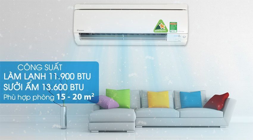 Điều hòa inverter Daikin FTXS35GVMV - Hàng chính hãng