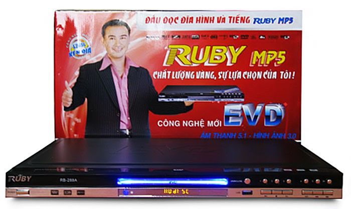 Đầu đĩa DVD Ruby EVD 288A - Hàng chính hãng
