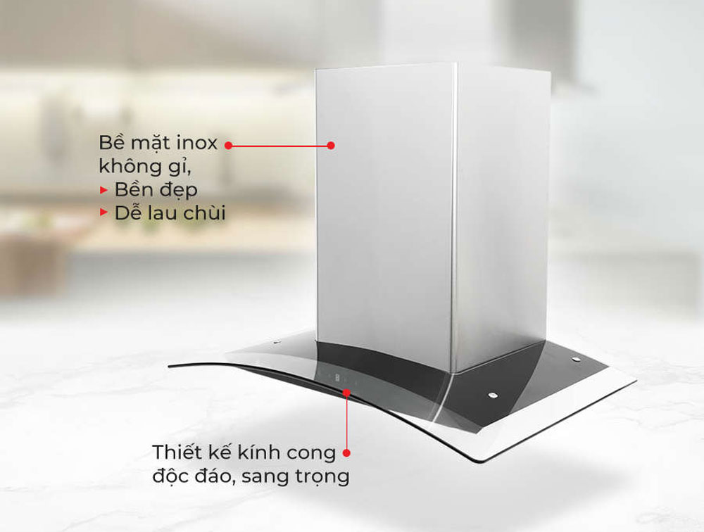 Máy hút mùi Elmich HOE-3932 - Hàng chính hãng