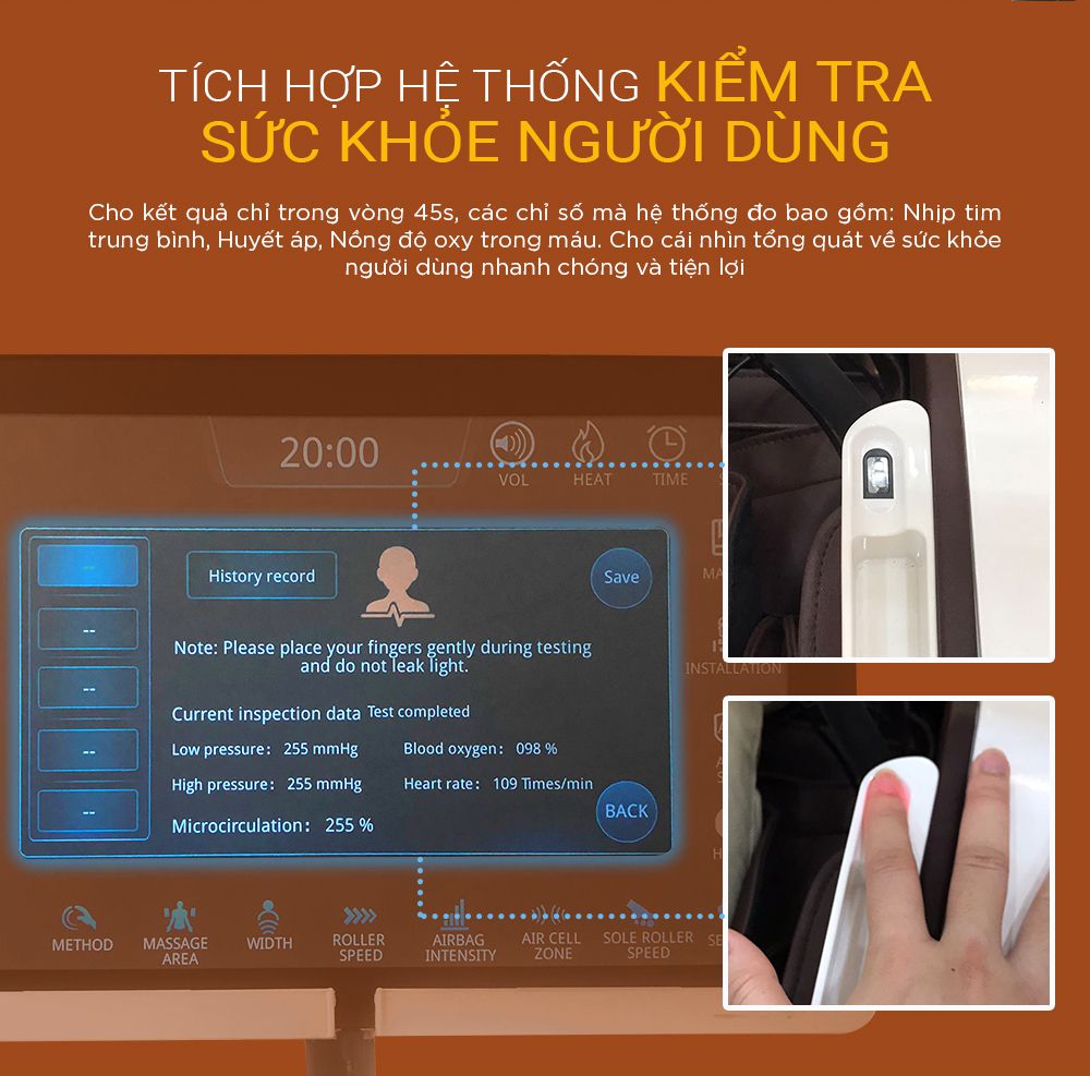 Ghế Massage 4D UFO Universe Buheung MK-9100 - Hàng chính hãng