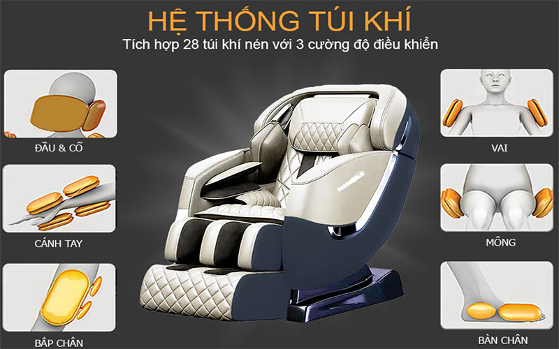 Ghế massage Panworld PW-5528 - Hàng chính hãng