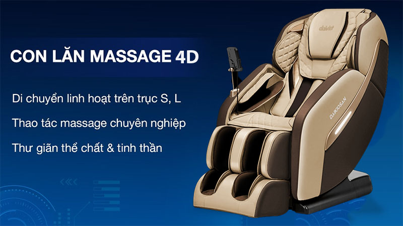 Ghế massage toàn thân Daikiosan DKGM-10004 - Hàng chính hãng
