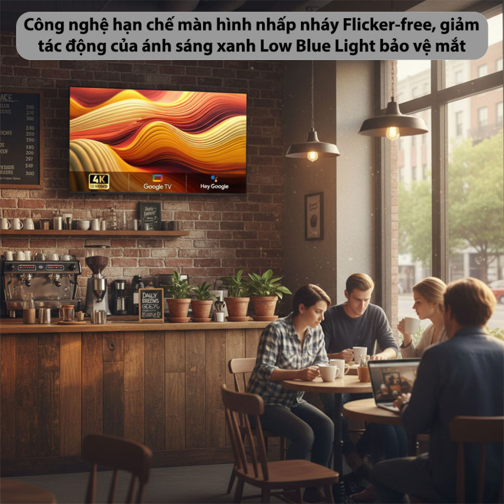 Google TV Coocaa 4K QLED 55Y68-PRO - 55 inch - Hàng chính hãng