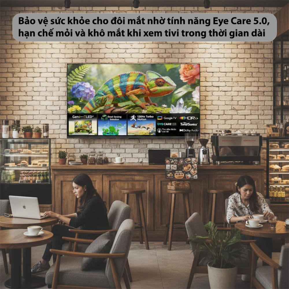 Google TV Coocaa 4K QLED 55Y79-SE - 55 inch - Hàng chính hãng