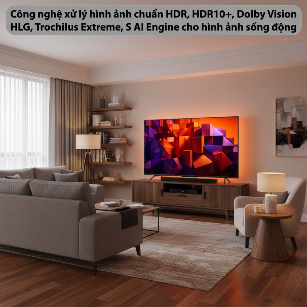 Google TV Coocaa 4K QLED 55Y84-PRO - 55 inch - Hàng chính hãng