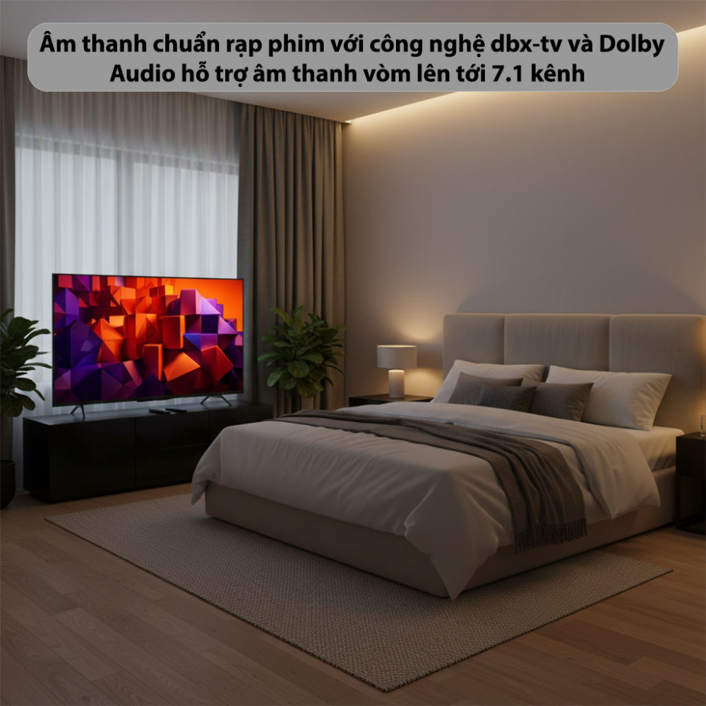 Google TV Coocaa 4K QLED 55Y84-PRO - 55 inch - Hàng chính hãng