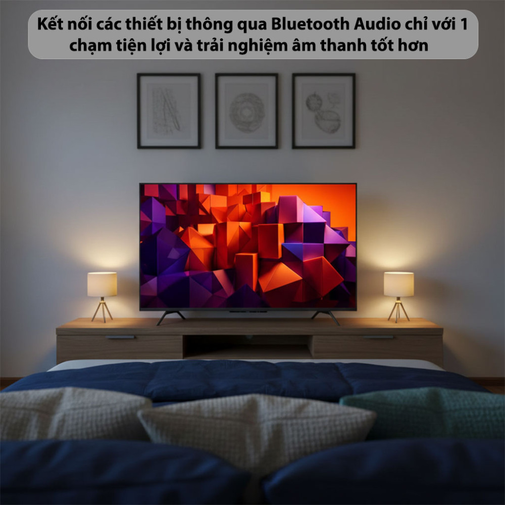 Google TV Coocaa 4K QLED 55Y84-PRO - 55 inch - Hàng chính hãng