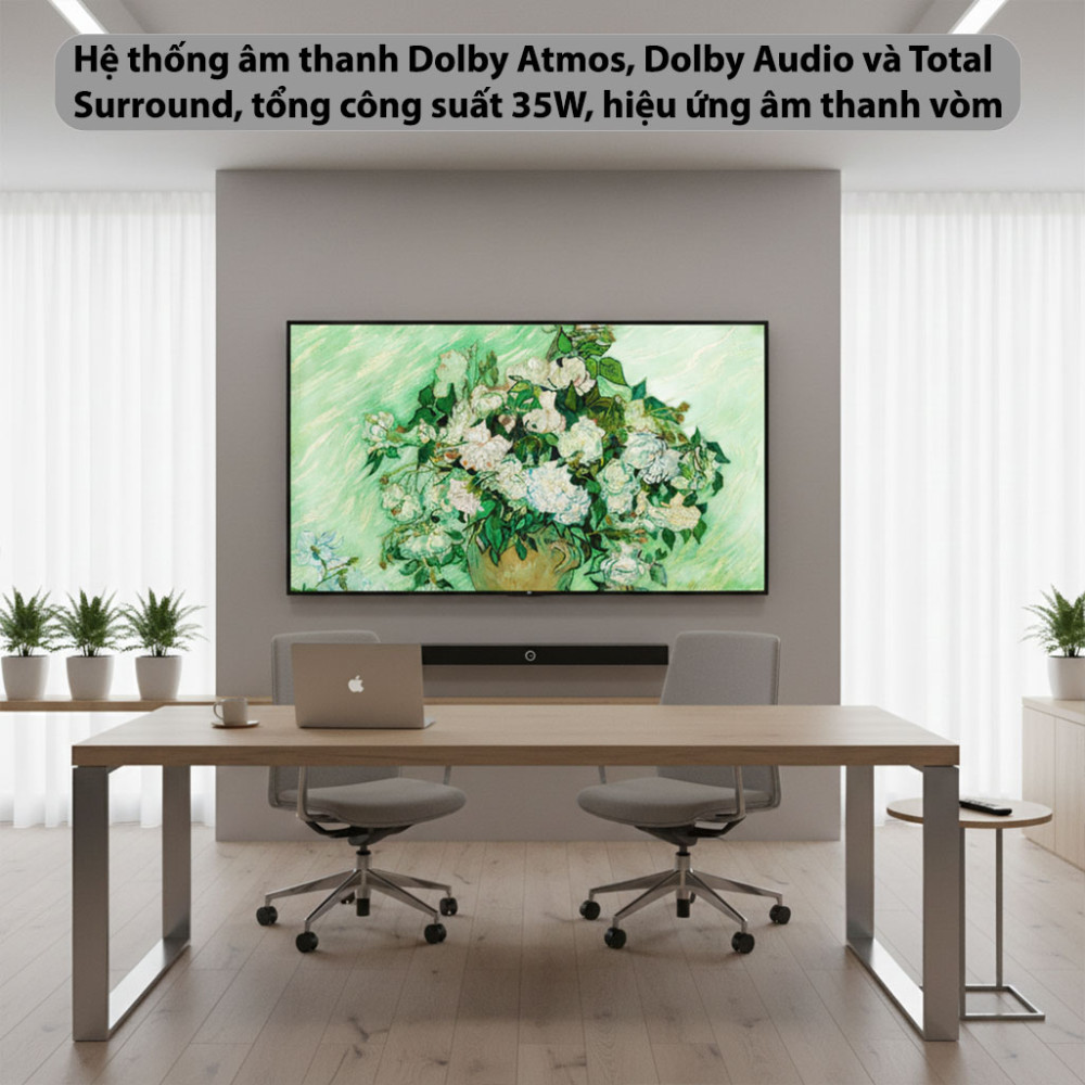Google TV Coocaa FRAME+ ULTRA V-75L85 - 75 inch - Hàng chính hãng