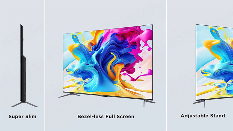 Google Tivi TCL QLED 4K 55 Inch 55C645 - Hàng chính hãng