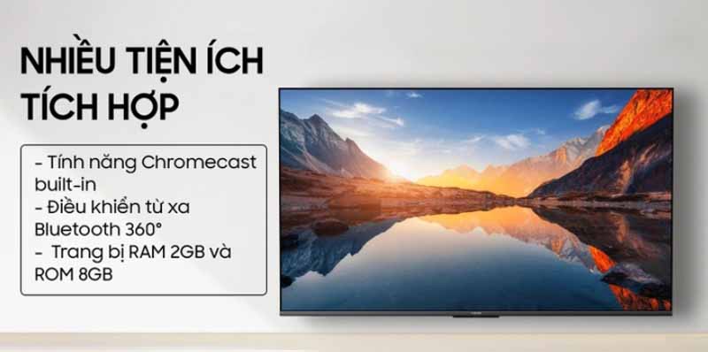 Google Tivi Xiaomi A 4K 55 inch A55 2026 (L55MB-ASEA)	 - Hàng chính hãng