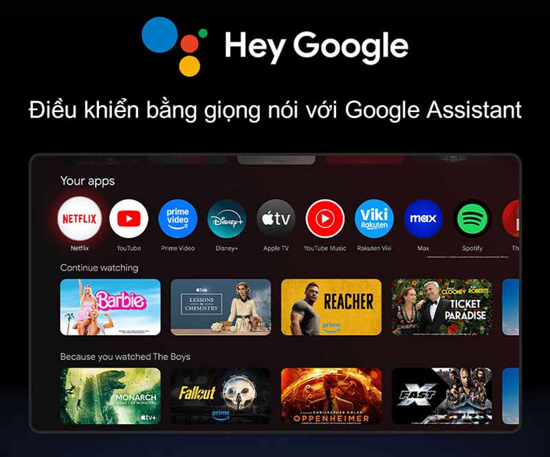 Google tivi Qled Xiaomi 43 inch A 43U 2026 L43MB-AUSEA	 - Hàng chính hãng