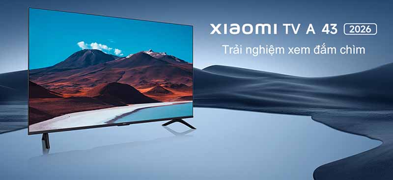 Google tivi Qled Xiaomi 43 inch A 43U 2026 L43MB-AUSEA	 - Hàng chính hãng